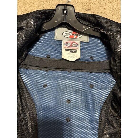 Women’s Joe Rockets Motorcycle Jacket Medium Black/Grey With Pads NEW - Picture 11 of 16